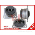 Rubber Hyundai Excavator Engine Mount Heavy Equipment Spare